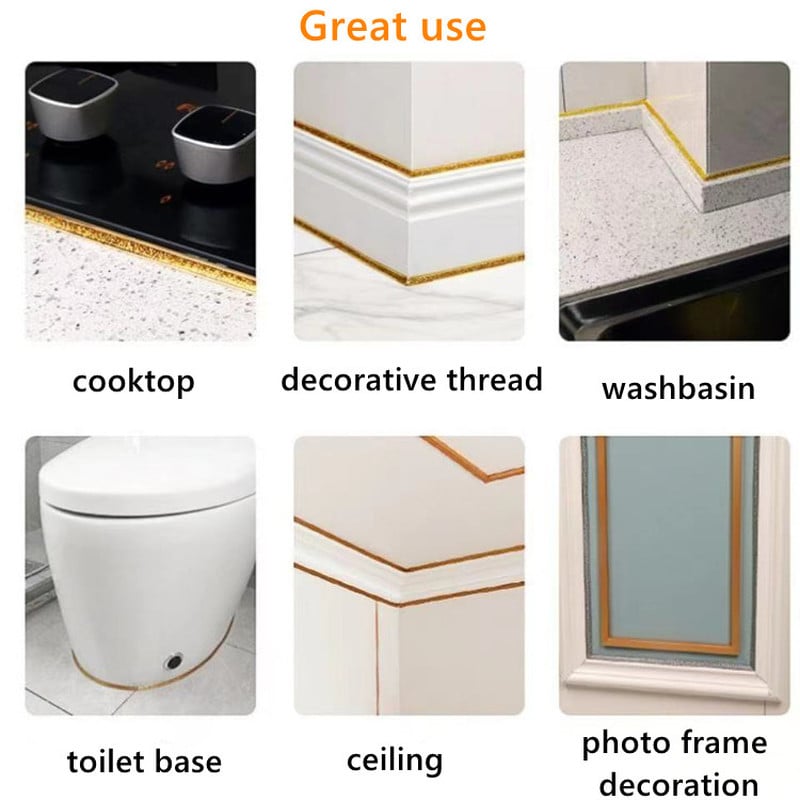 (🔥 HOT SALE NOW-49% OFF) - Self-Adhesive Ceramic Tile Gap Tape 🔥BUY 2 GET 10%OFF